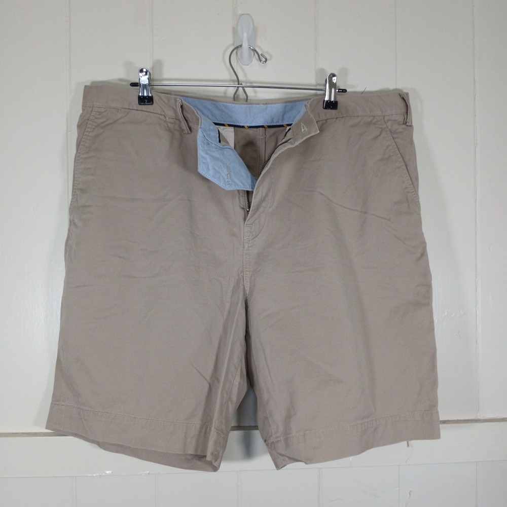 Polo Ralph Lauren Chino Shorts Mens 40 Khaki Classic Fit 9" rise‎ Twill Stretch